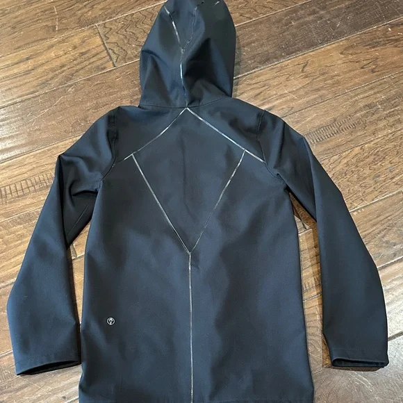 Ivivva by Lululemon Discontinued Line Kids Black Utility Jacket size 8 - Picture 6 of 7